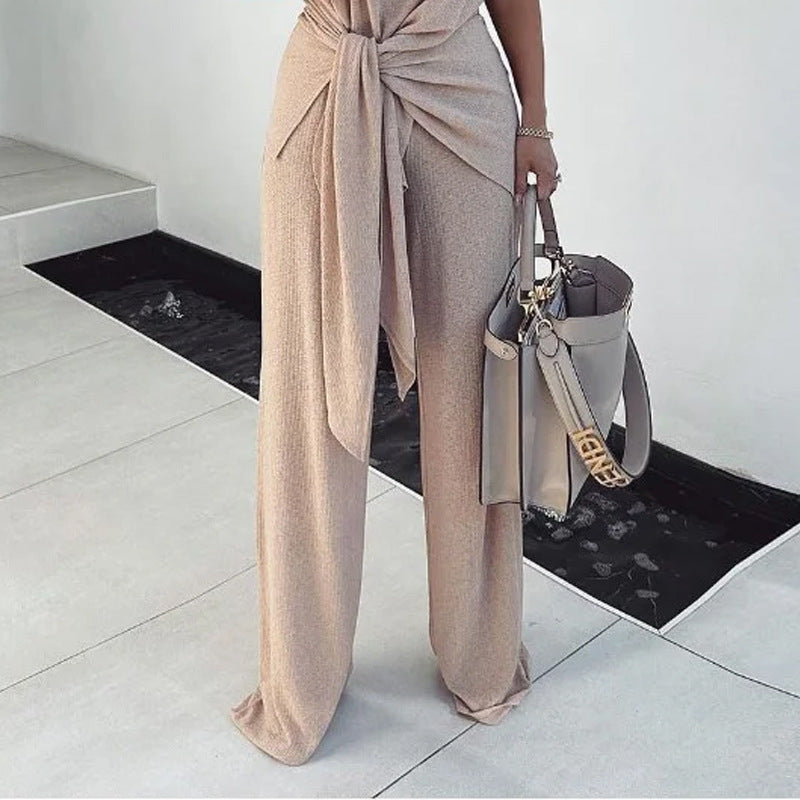 Natasha – Pantalon Élégant et Mode avec Lacets