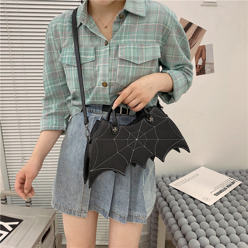 Amelia – Sac à bandoulière avec design toile d'araignée pour Halloween