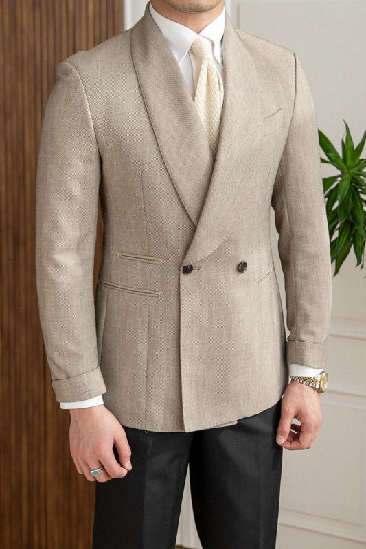 Brendan – Veste de smoking homme à double boutonnage