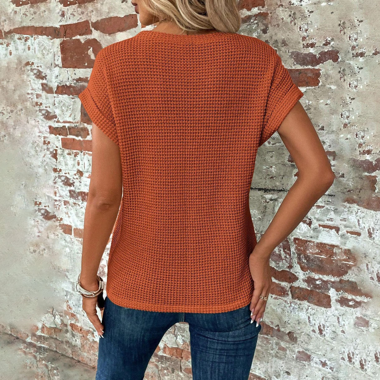 Sue – T-shirt à manches courtes en polyester pour femmes