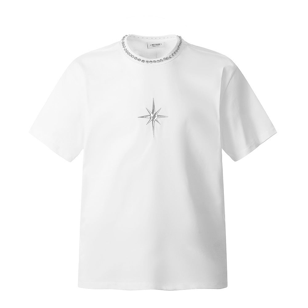 Andrew – T-shirt Étoile Cross Sombre pour Homme