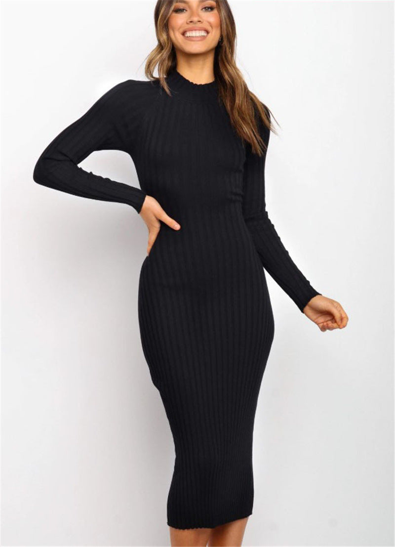 Hayley – Robe élégante avec dos ouvert et nœud