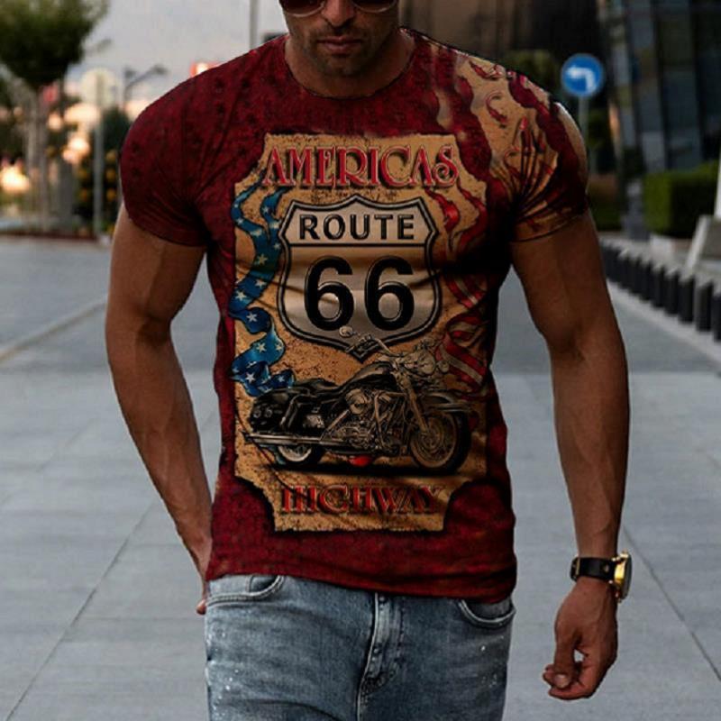Vincent – T-shirt rétro oversize à manches courtes pour homme