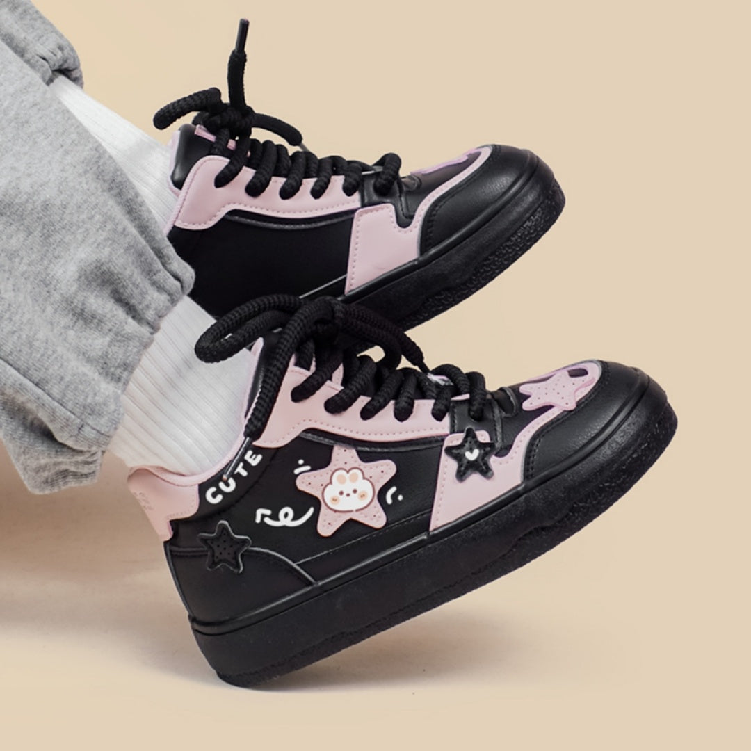Jean – Baskets Hautes Polyvalentes pour Femmes