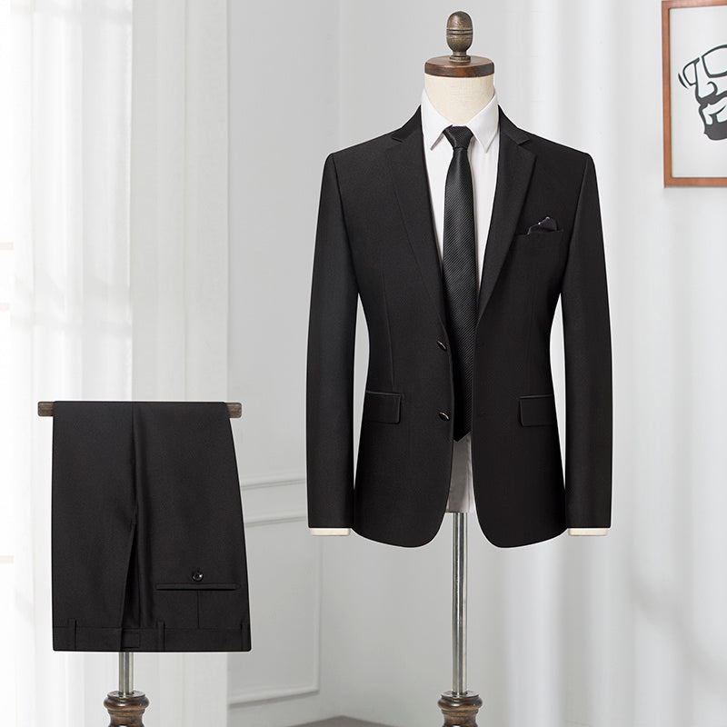 Terry – Costume ajusté pour homme style coréen