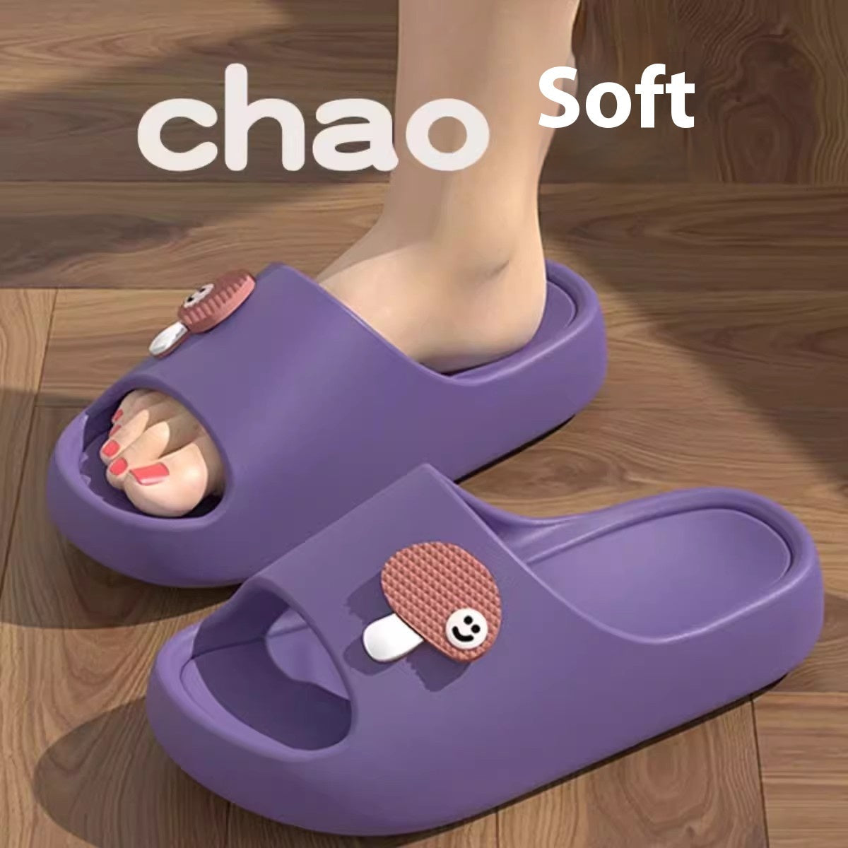 Joanne – Mules Cartoon Adorables pour Femmes