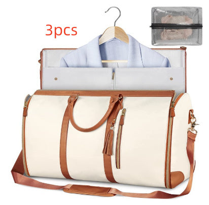 Emma – Grande Capacité Sac de Voyage Duffle pour Femmes, Sac à Costume Pliable, Imperméable