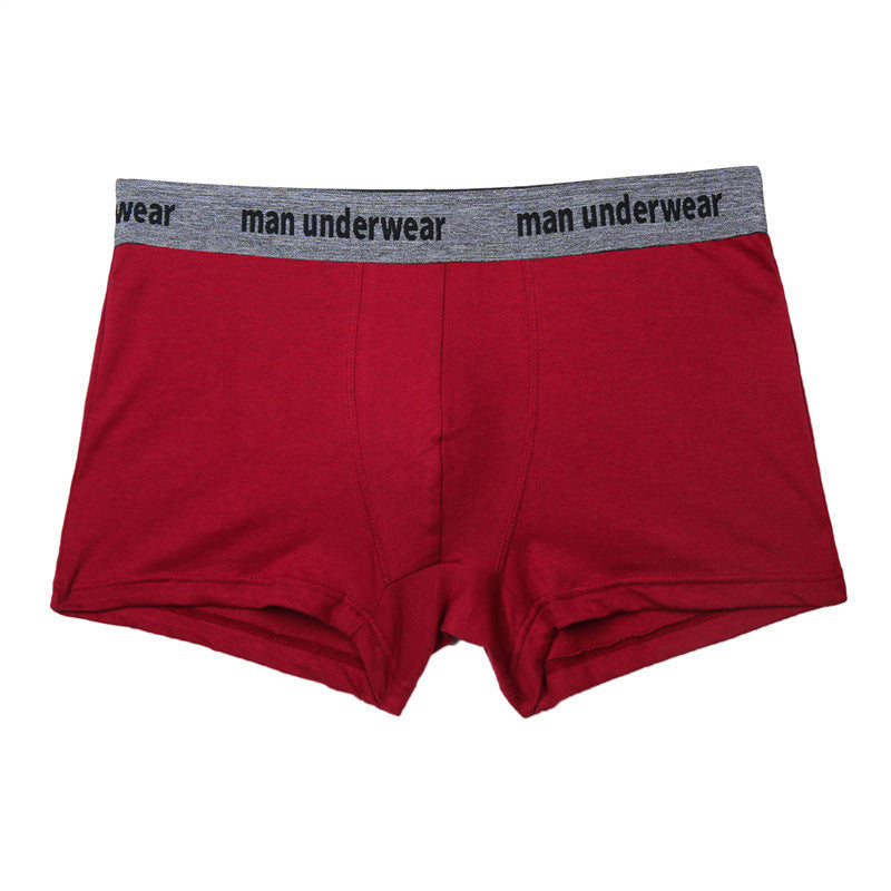 Steve – Boxers en Coton Uni pour Homme