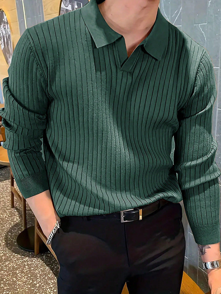 Jean – Polo Homme Élégant avec Texture Gaufrée