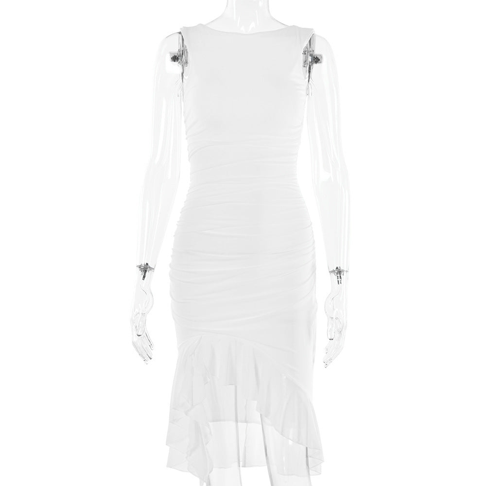 Amy – Robe de soirée sans manches ajustée