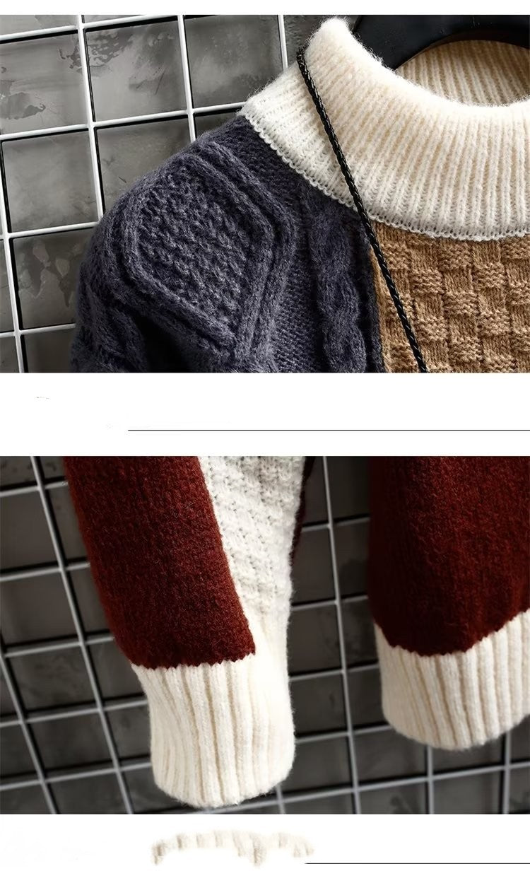 Alexander – Langer lässiger Pullover für Herren
