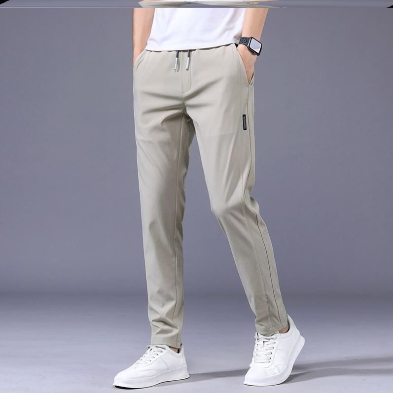 Conrad – Pantalon de Jogging Décontracté pour Hommes avec Cordon de Serrage Style Coréen