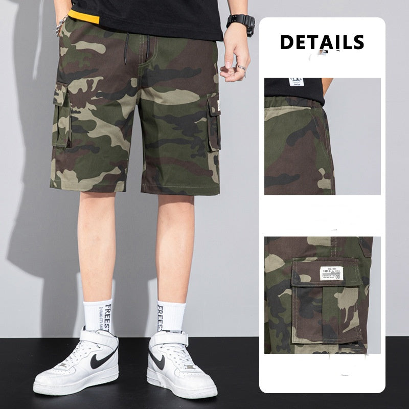Chris – Legere Cargo-Shorts mit Kordelzug und mehreren Taschen