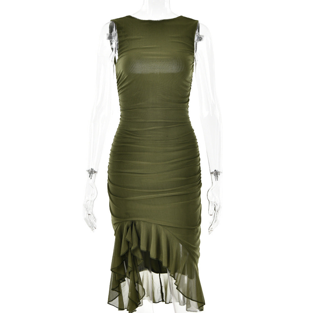 Amy – Robe de soirée sans manches ajustée