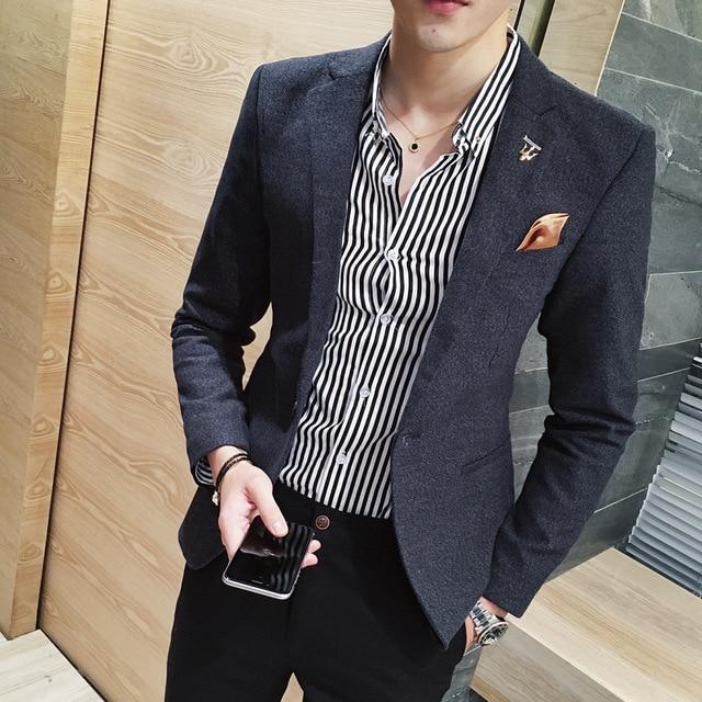 Dale – Veste de Costume Décontractée Élégante pour Hommes