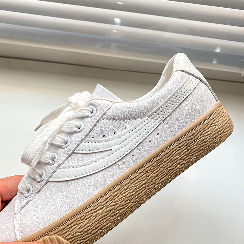 Harriet – Chaussures Décontractées Blanches Style Coréen pour Femmes