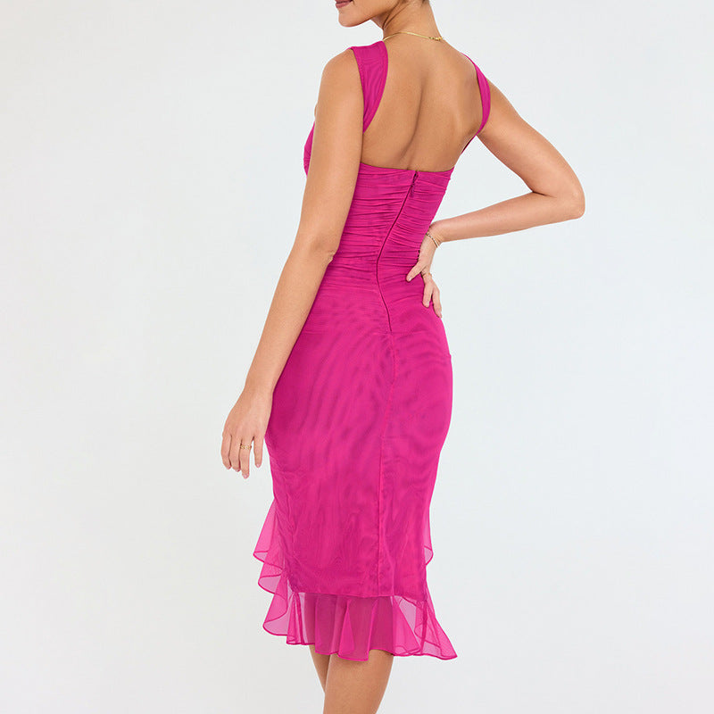 Amy – Robe de soirée sans manches ajustée