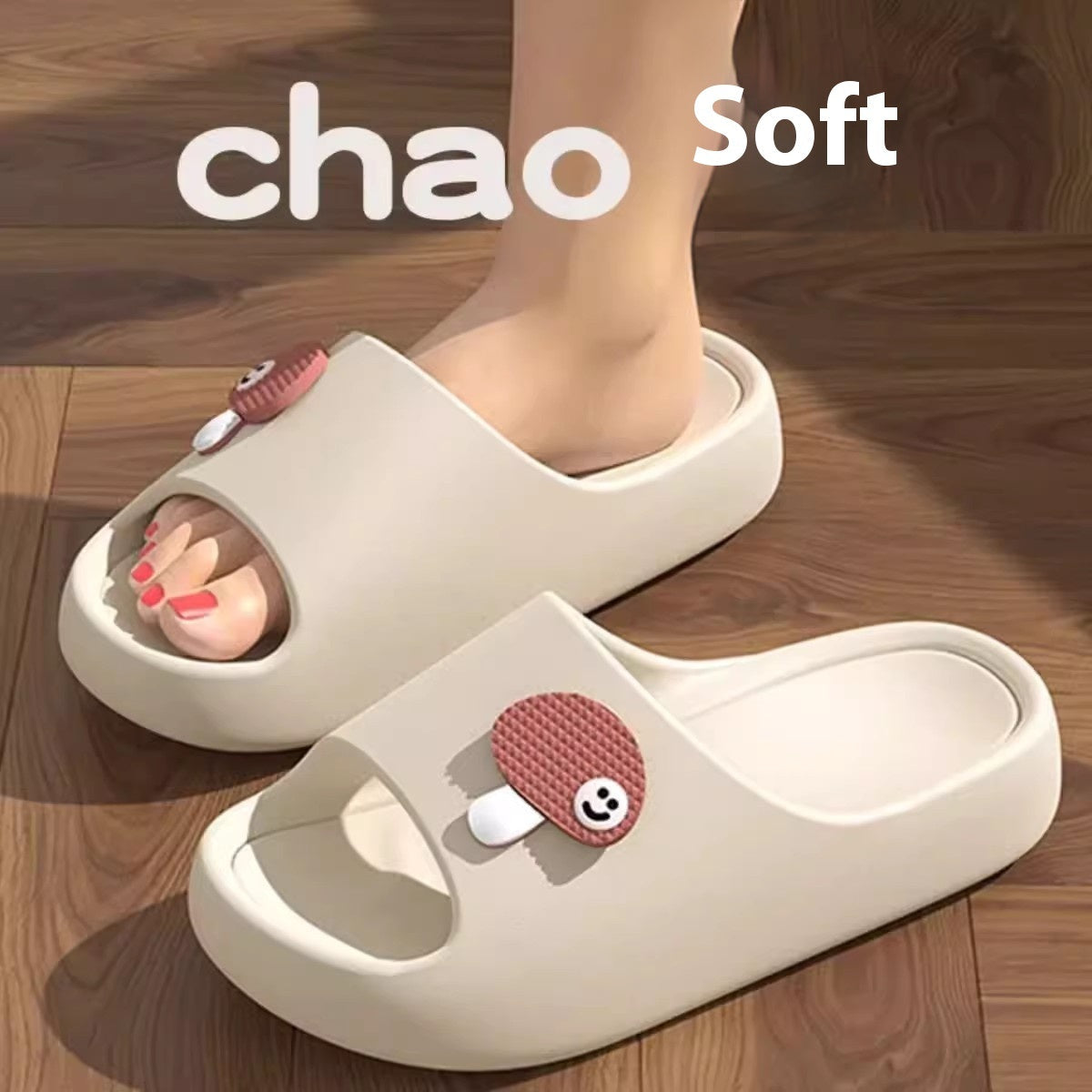 Joanne – Mules Cartoon Adorables pour Femmes