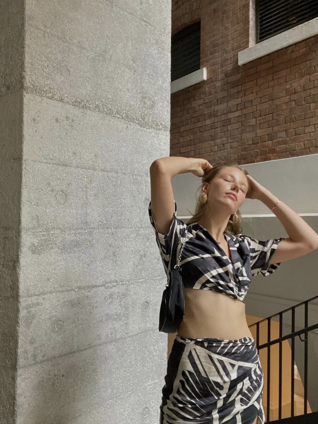 Elizabeth – Ensemble Jupe au Design Estival