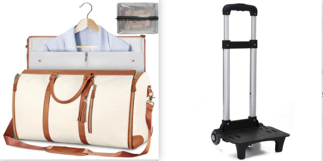 Emma – Grande Capacité Sac de Voyage Duffle pour Femmes, Sac à Costume Pliable, Imperméable