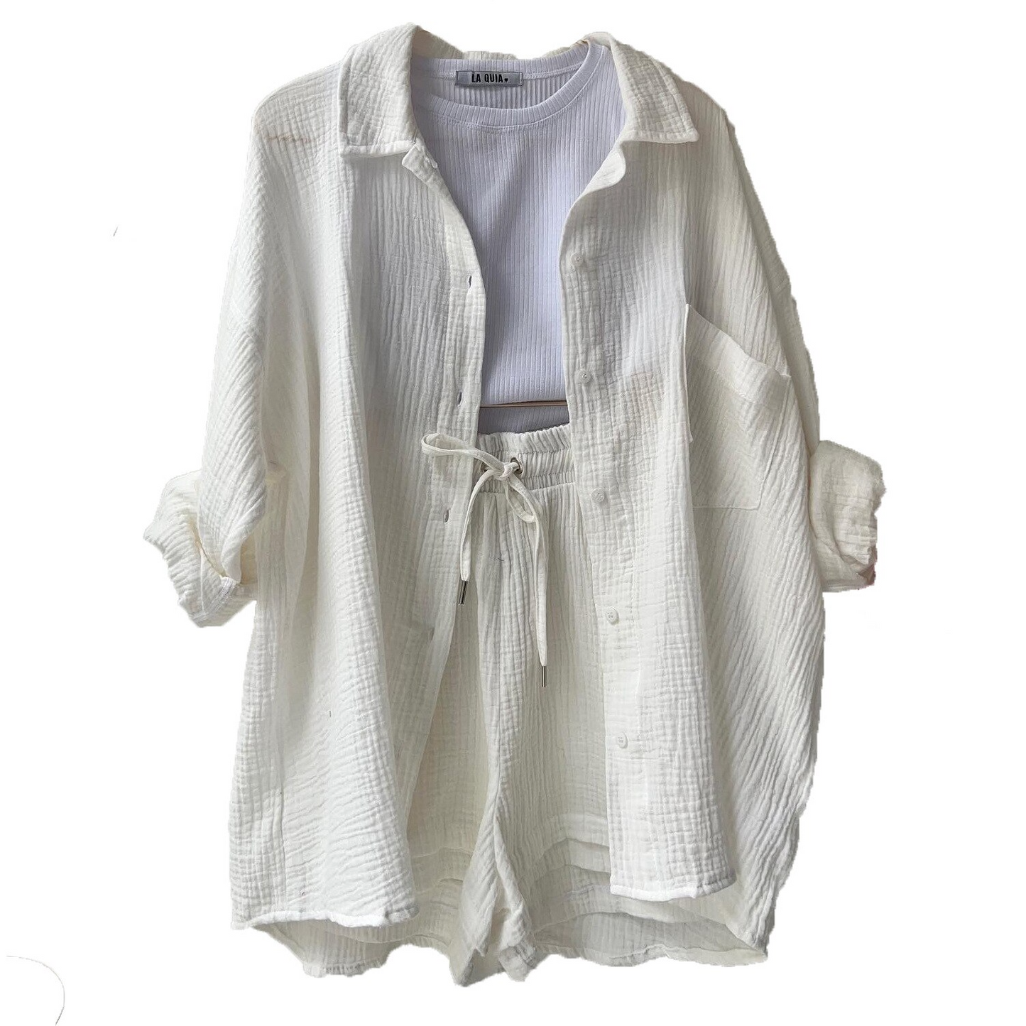 Sandra – Ensemble d'été en coton