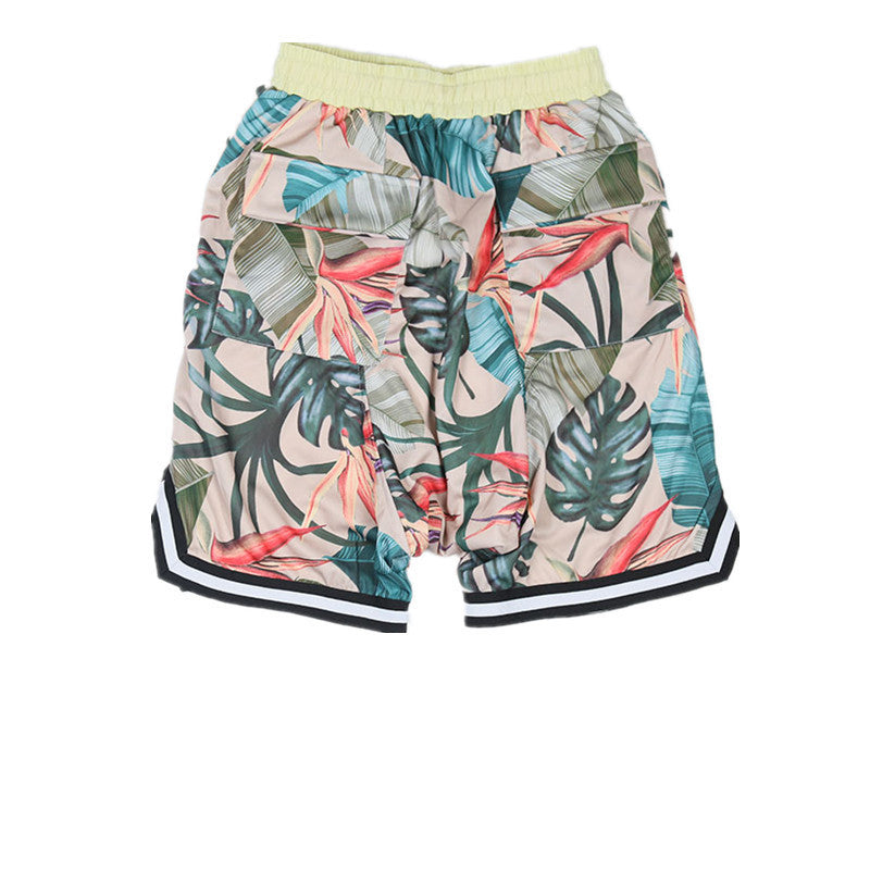 Winston – Hip Hop Herren Strandshorts im Hawaiianischen Stil