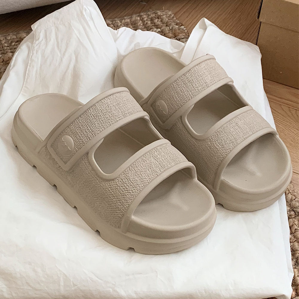 Ruth – Pantolettes de plage confortables à double bride