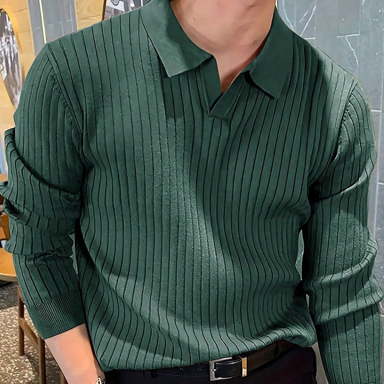 Jean – Polo Homme Élégant avec Texture Gaufrée