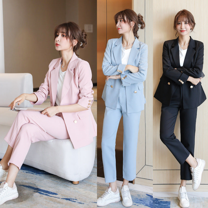 Georgina – Élégant Tailleur Pantalon pour le Printemps et l'Automne