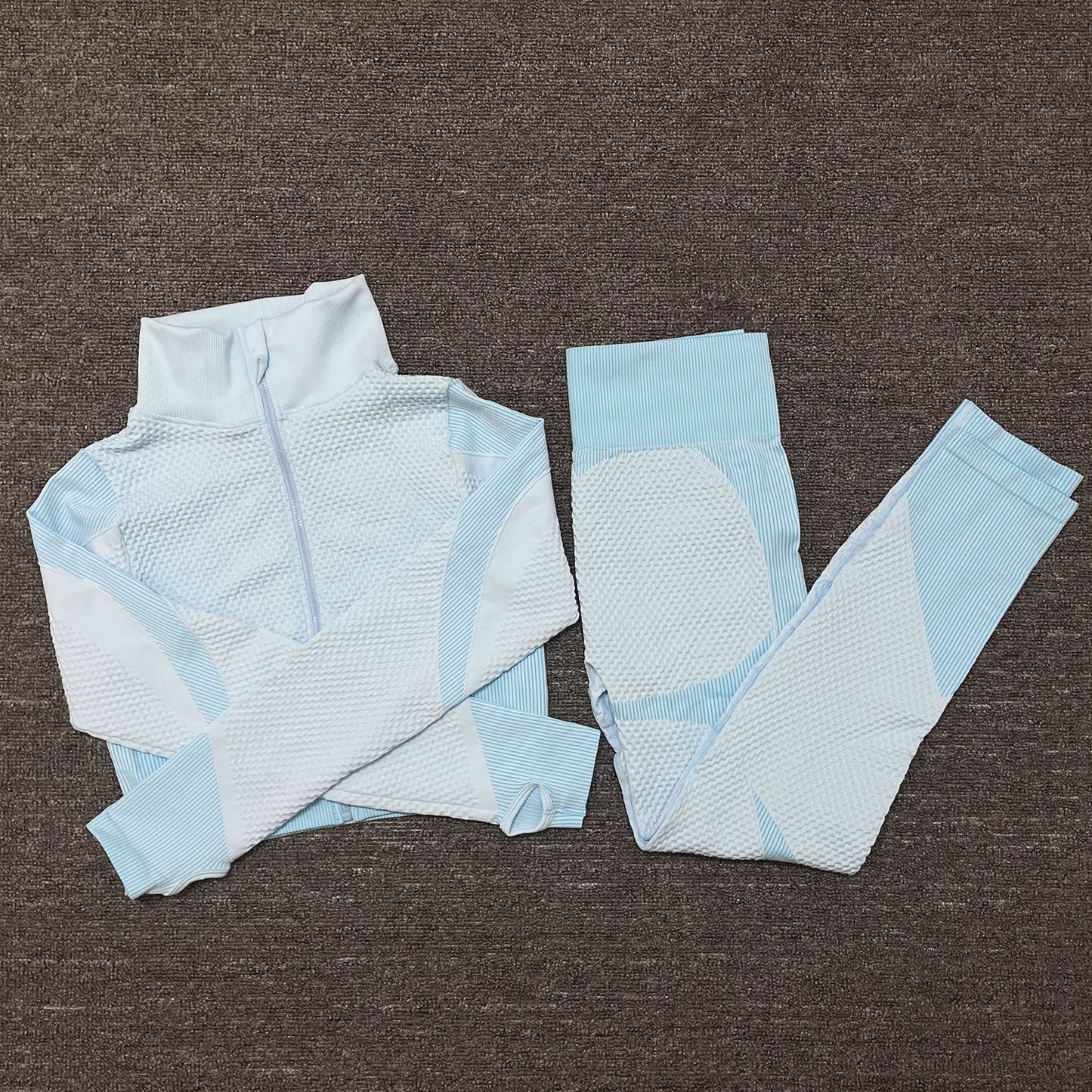 Wendy – Ensemble Fitness Stretch Trois Pièces pour Yoga
