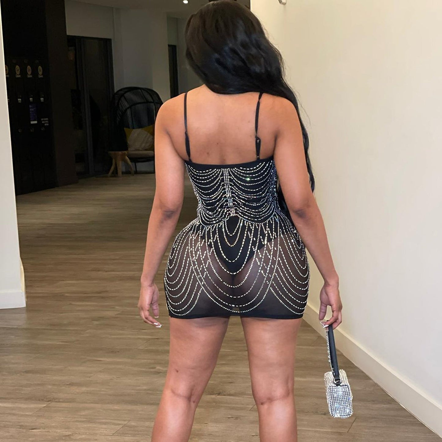 Mandy – Robe Femme à Franges pour Soirées