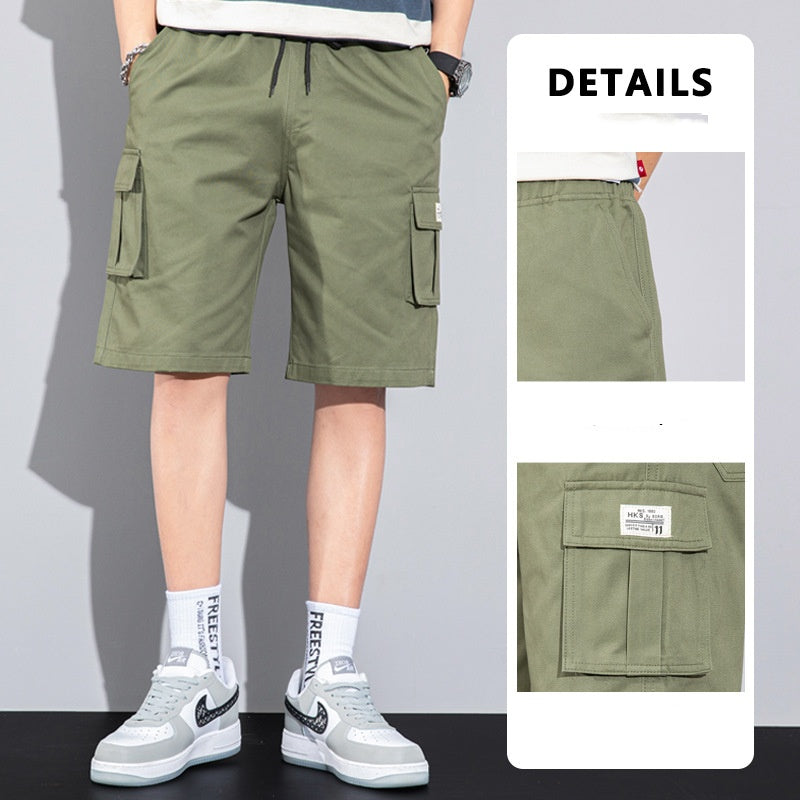 Chris – Legere Cargo-Shorts mit Kordelzug und mehreren Taschen