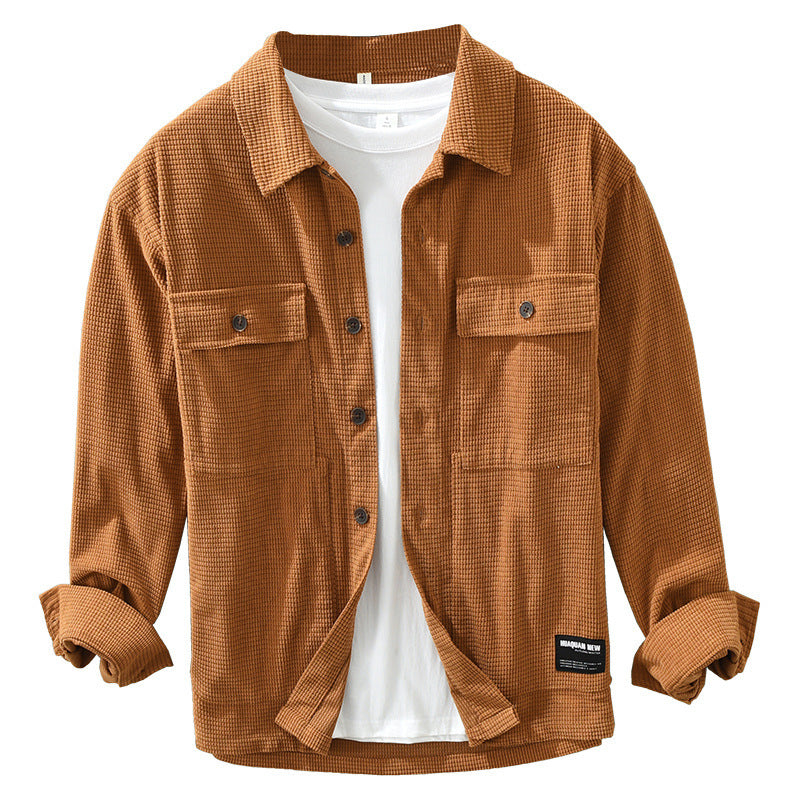 Simon – Chemise à Manches Longues Style Japonais