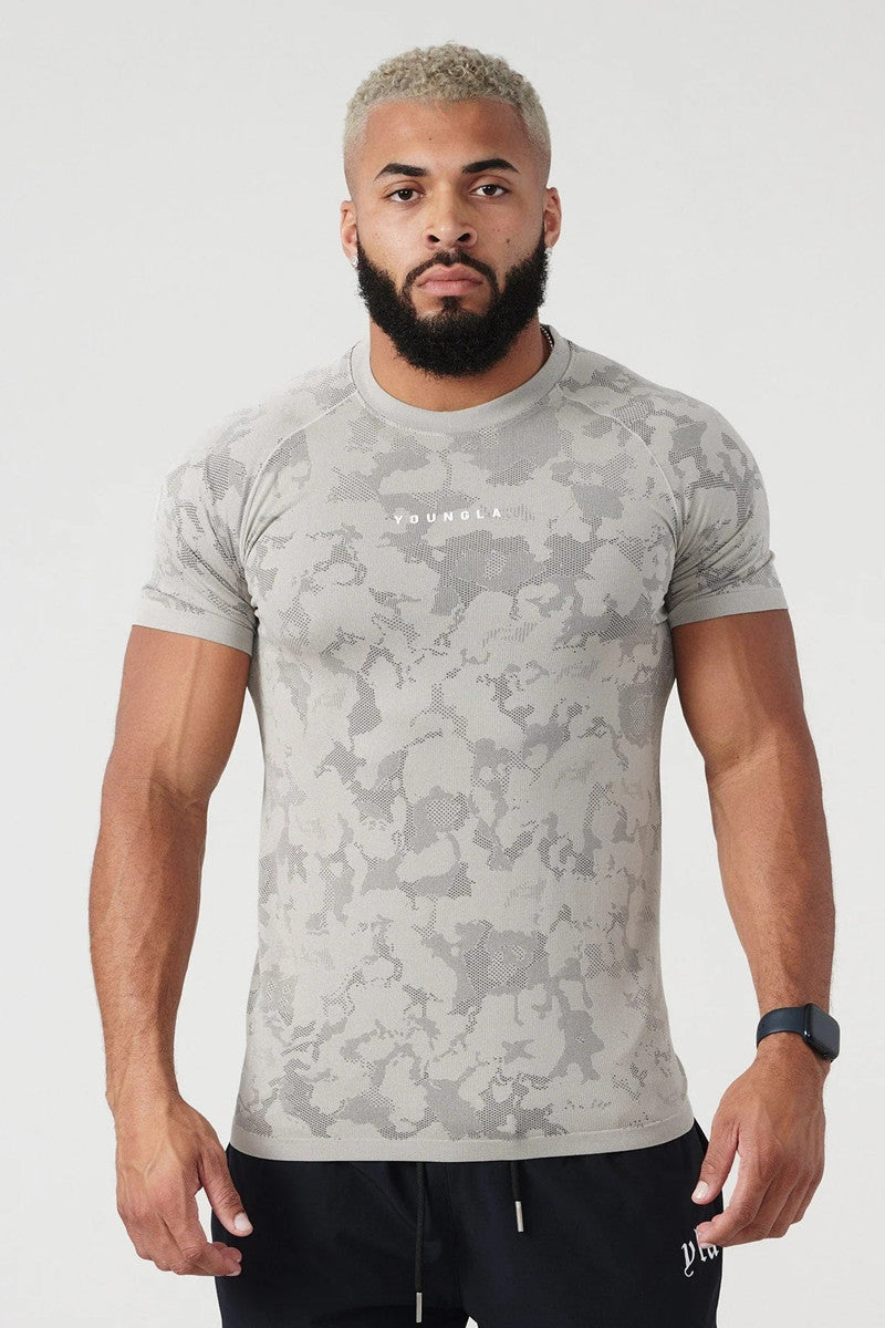 Francis – T-shirt Camouflage Sportif pour Homme