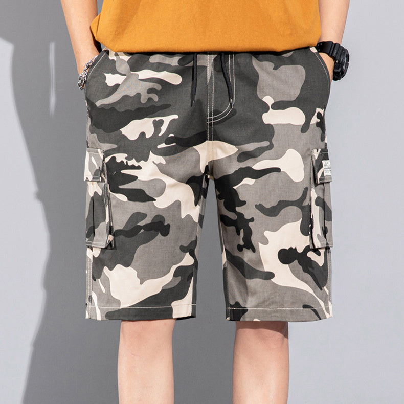 Chris – Legere Cargo-Shorts mit Kordelzug und mehreren Taschen