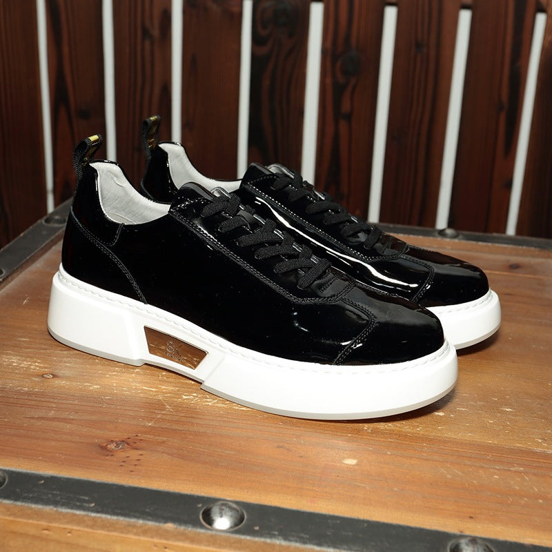 Duncan – Chaussures à lacets pour hommes avec semelle plate et design polyvalent