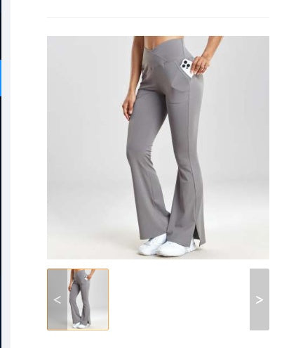 Carly – Pantalon de Sport Vegan avec Coupe Ample