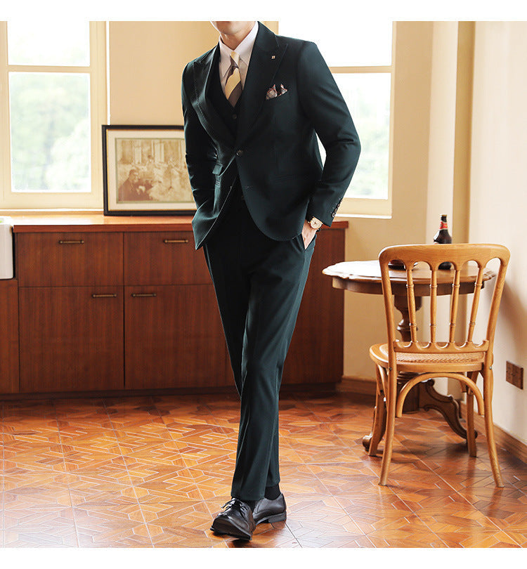 Trevor – Costume de Haute Qualité en Caramel pour Hommes