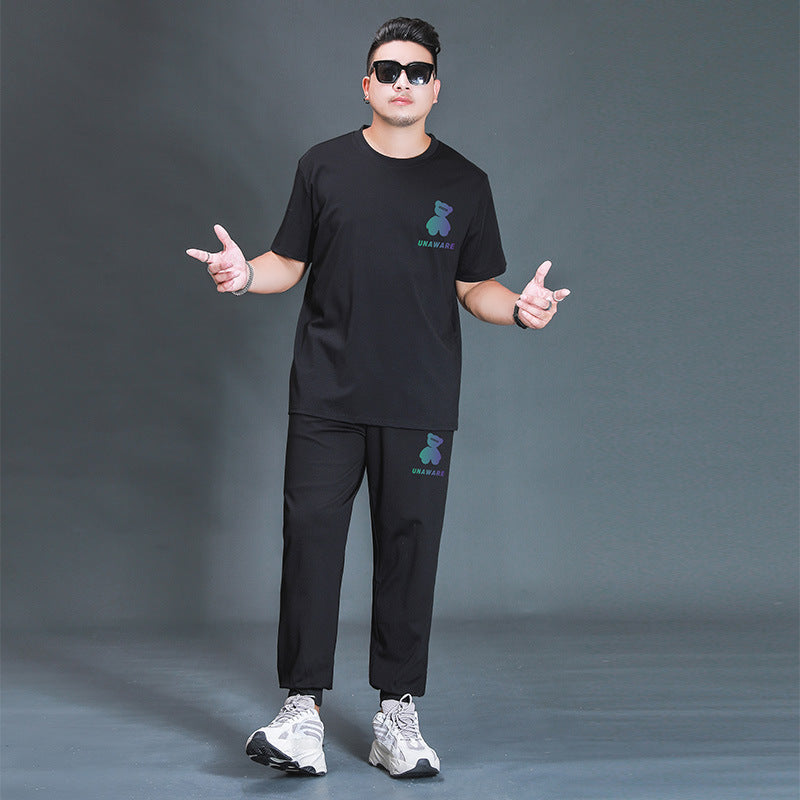 Tommy – Ensemble de Sport Décontracté T-shirt Oversize et Pantalon