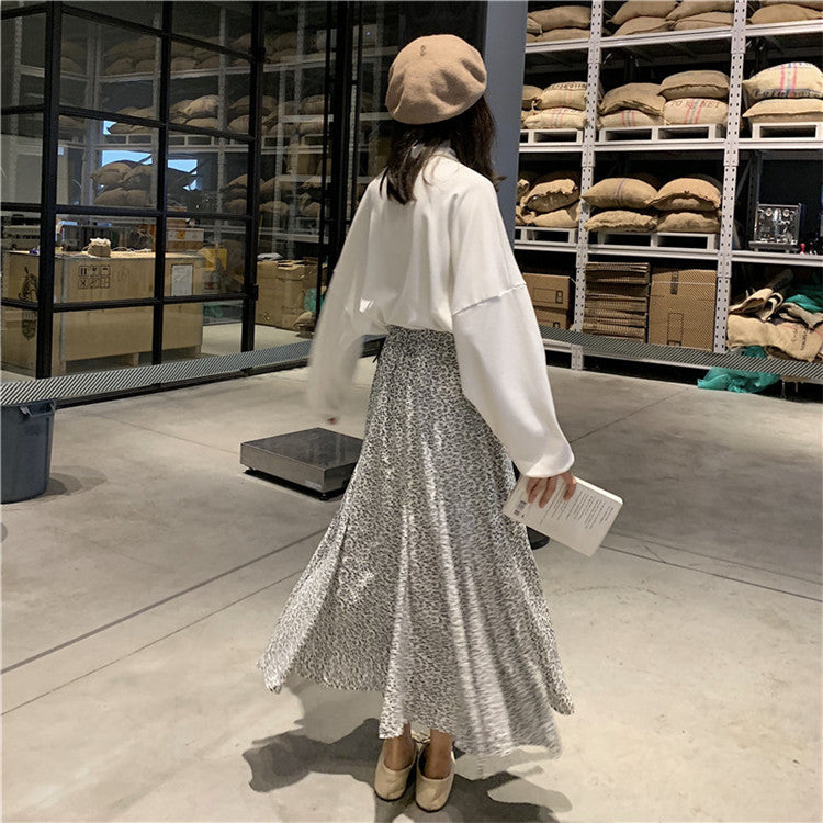 Natalie – Jupe Aérienne à Motif Floral