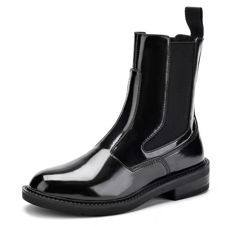 Abigail – Bottines britanniques en cuir vegan