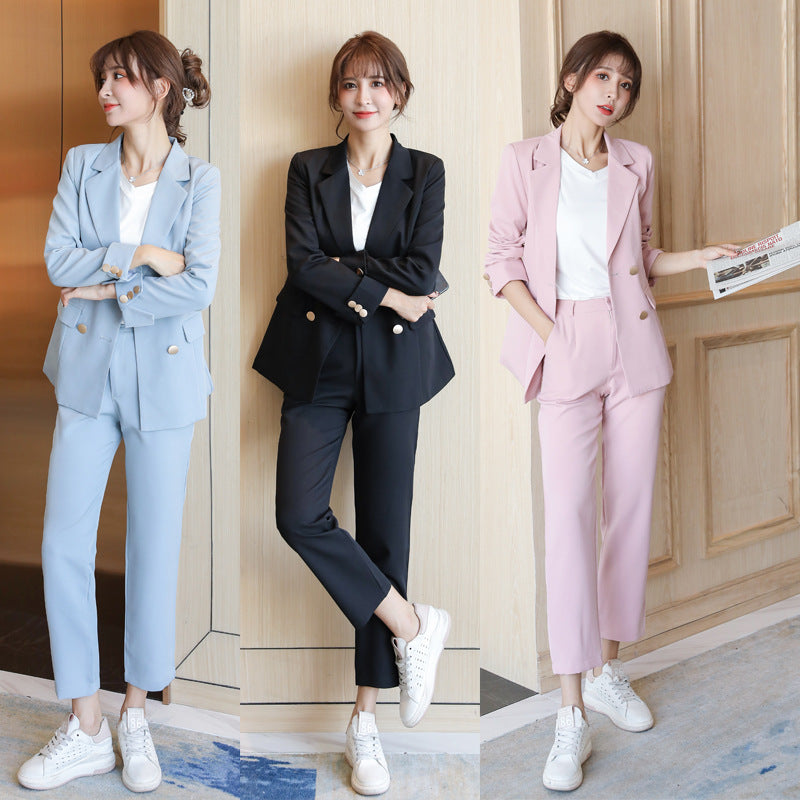 Georgina – Élégant Tailleur Pantalon pour le Printemps et l'Automne