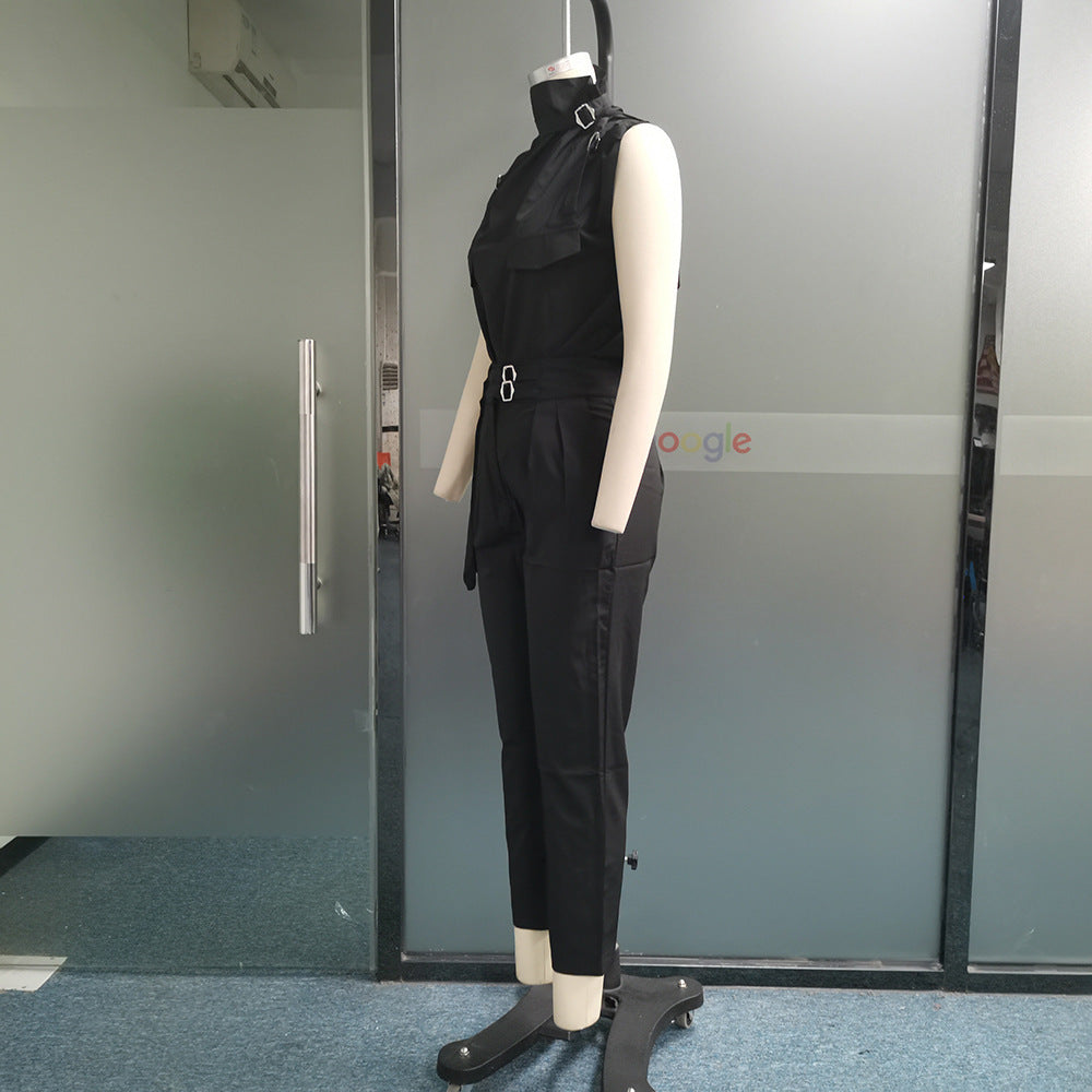 Nicole – Blouse modelante pour épaules et taille avec ceinture