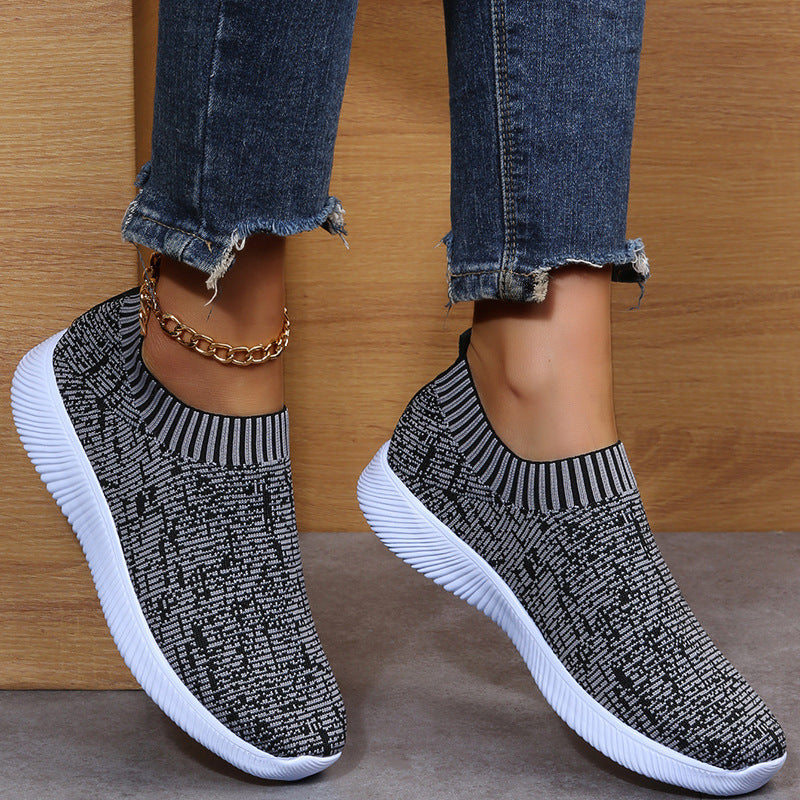 Phillip – Chaussures à rayures en maille pour hommes