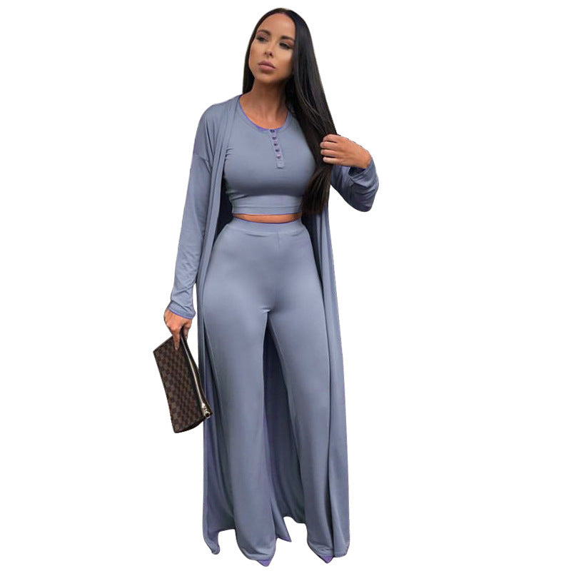Melanie – Robe Décontractée Unie pour Femme