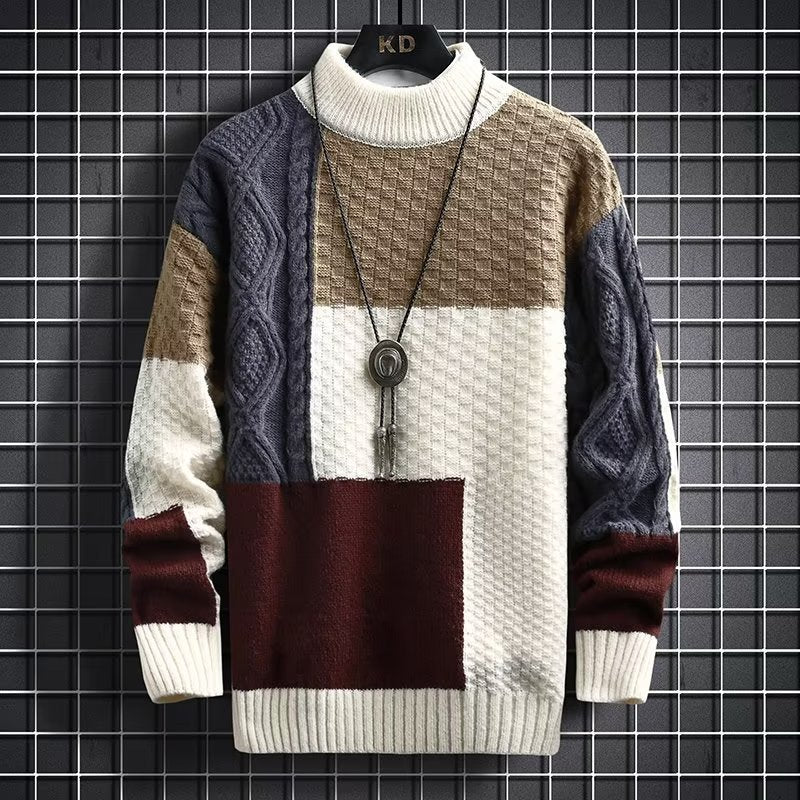 Alexander – Langer lässiger Pullover für Herren