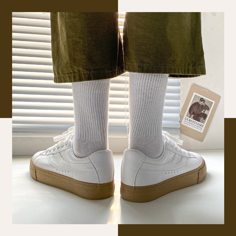 Harriet – Chaussures Décontractées Blanches Style Coréen pour Femmes