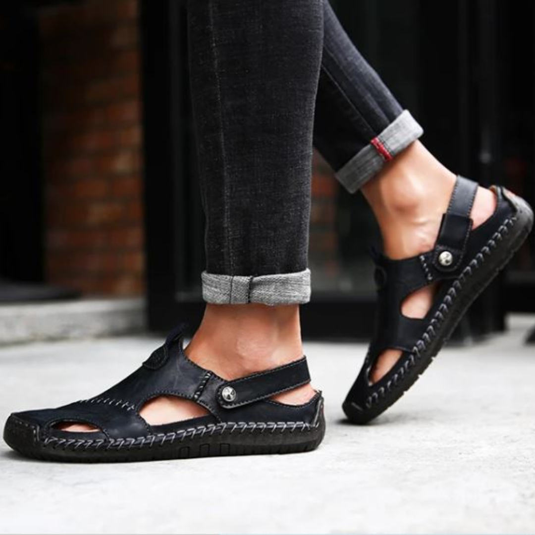 Damon – Sandales en cuir vegan