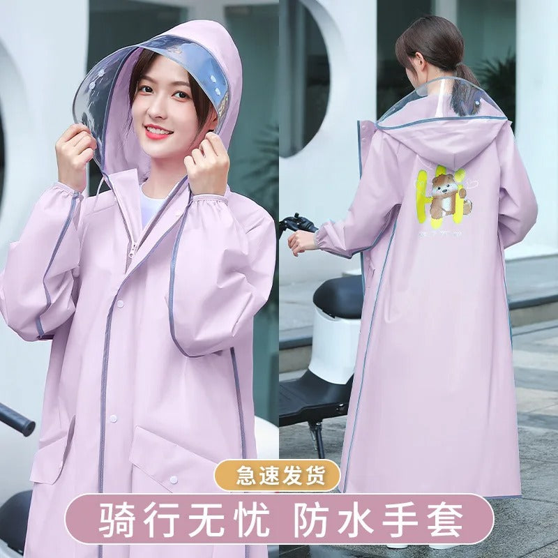 Natasha - Manteau de Pluie Long pour Femmes