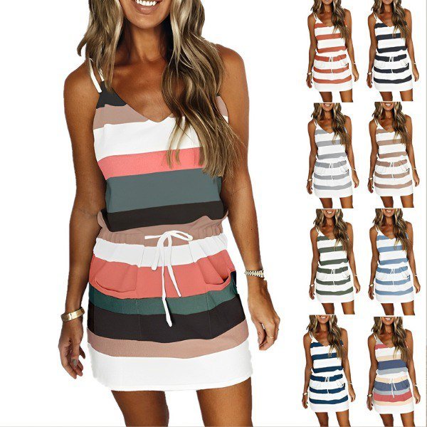 Danielle – Robe d'été sans manches